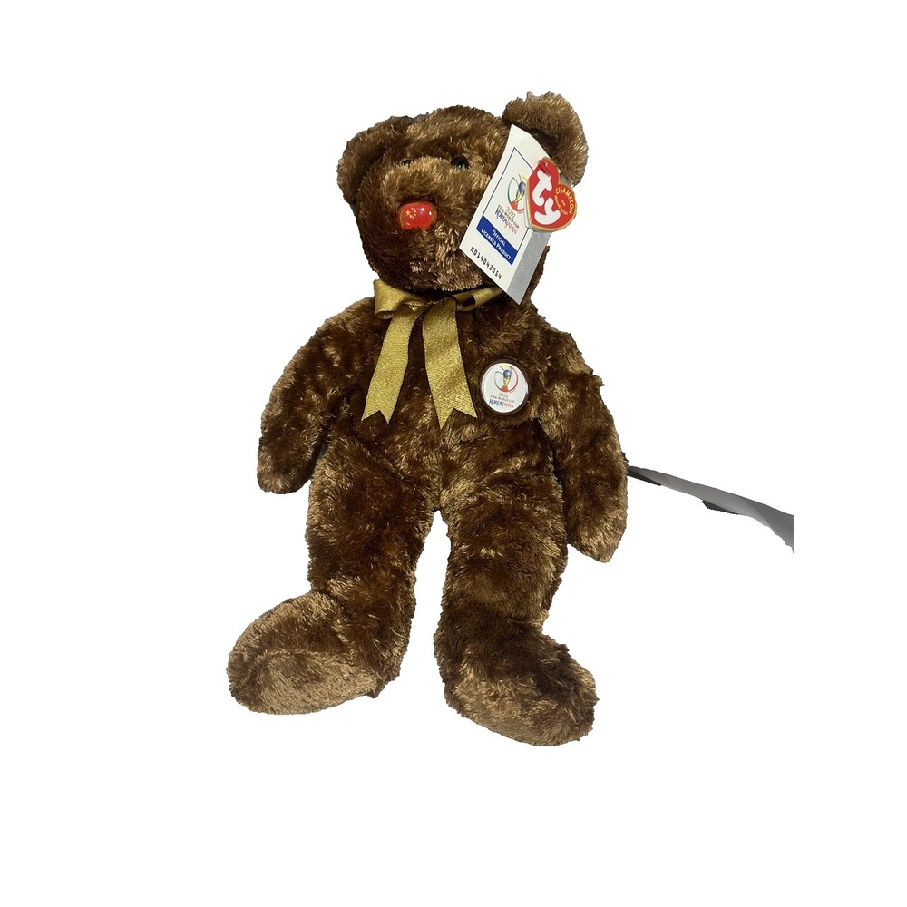 TY beanie baby 12 inch 2002 WORLD CUP